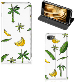 B2Ctelecom Flip Cover iPhone SE (2020) | 7 | 8 Hoesje Banana Tree