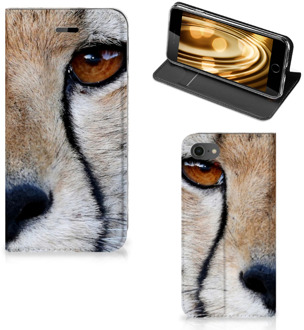 B2Ctelecom Flip Cover iPhone SE (2020) | 7 | 8 Hoesje Cheetah