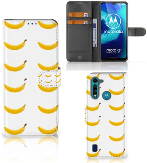 B2Ctelecom Flip Cover Motorola G8 Power Lite Telefoon Hoesje Banana