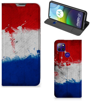 B2Ctelecom Flip Cover Motorola Moto G9 Power Telefoonhoesje Nederlandse Vlag