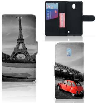 B2Ctelecom Flip Cover Nokia 1 Plus  Eiffeltoren Parijs