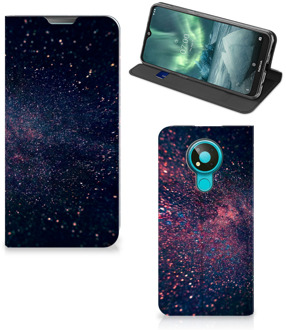 B2Ctelecom Flip Cover Nokia 3.4 Smart Cover Hoesje Stars