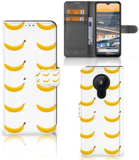 B2Ctelecom Flip Cover Nokia 5.3 Telefoon Hoesje Banana