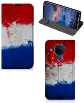 B2Ctelecom Flip Cover Nokia 5.4 Telefoonhoesje Nederlandse Vlag