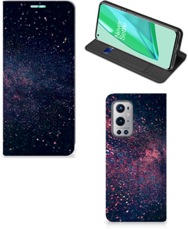 B2Ctelecom Flip Cover OnePlus 9 Pro Smart Cover Hoesje Stars