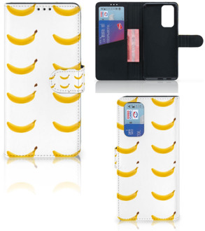 B2Ctelecom Flip Cover OnePlus 9 Pro Telefoon Hoesje Banana