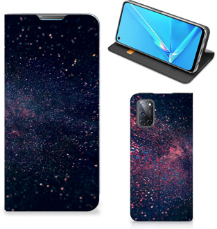 B2Ctelecom Flip Cover OPPO A52 | A72 Smart Cover Hoesje Stars