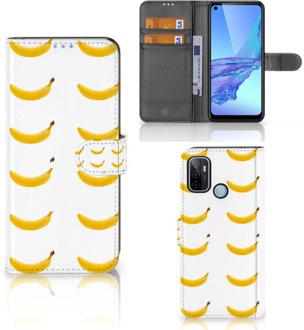 B2Ctelecom Flip Cover OPPO A53 | OPPO A53s Telefoon Hoesje Banana