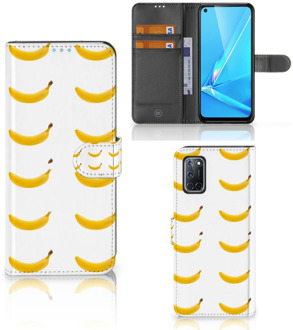 B2Ctelecom Flip Cover OPPO A72 | OPPO A52 Telefoon Hoesje Banana