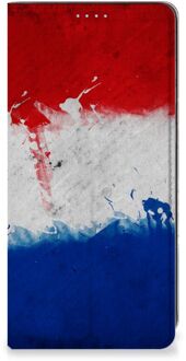 B2Ctelecom Flip Cover Samsung Galaxy A21s Telefoonhoesje Nederlandse Vlag