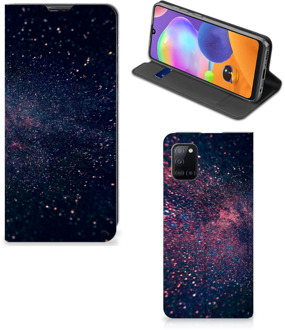 B2Ctelecom Flip Cover Samsung Galaxy A31 Smart Cover Hoesje Stars