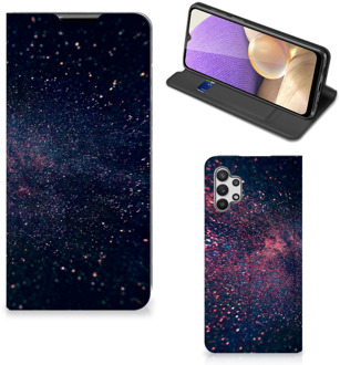 B2Ctelecom Flip Cover Samsung Galaxy A32 5G Smart Cover Hoesje Stars