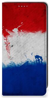 B2Ctelecom Flip Cover Samsung Galaxy A41 Telefoonhoesje Nederlandse Vlag