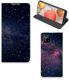 B2Ctelecom Flip Cover Samsung Galaxy A42 Smart Cover Hoesje Stars