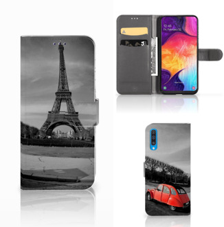 B2Ctelecom Flip Cover Samsung Galaxy A50  Eiffeltoren Parijs