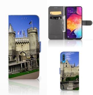 B2Ctelecom Flip Cover Samsung Galaxy A50 Kasteel