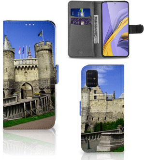 B2Ctelecom Flip Cover Samsung Galaxy A51 Kasteel