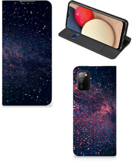 B2Ctelecom Flip Cover Samsung Galaxy M02s | A02s Smart Cover Hoesje Stars