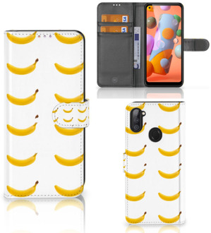 B2Ctelecom Flip Cover Samsung Galaxy M11 | A11 Telefoon Hoesje Banana