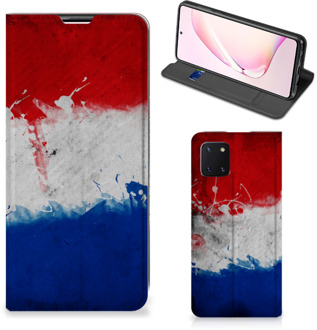 B2Ctelecom Flip Cover Samsung Galaxy Note 10 Lite Telefoonhoesje Nederlandse Vlag