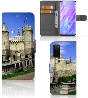 B2Ctelecom Flip Cover Samsung Galaxy S20 Kasteel