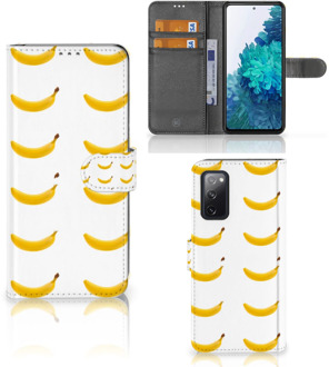 B2Ctelecom Flip Cover Samsung Galaxy S20FE Telefoon Hoesje Banana