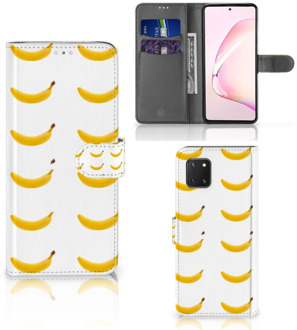 B2Ctelecom Flip Cover Samsung Note 10 Lite Telefoon Hoesje Banana