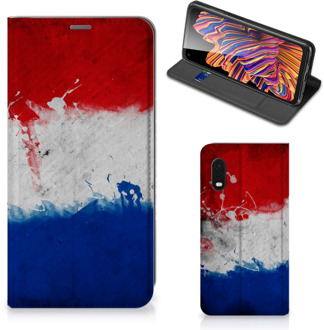 B2Ctelecom Flip Cover Samsung Xcover Pro Telefoonhoesje Nederlandse Vlag