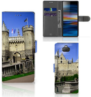 B2Ctelecom Flip Cover Sony Xperia 10 Kasteel