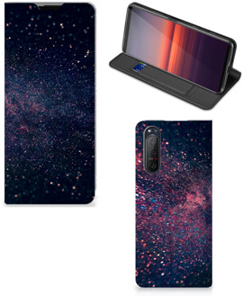 B2Ctelecom Flip Cover Sony Xperia 5 II Smart Cover Hoesje Stars