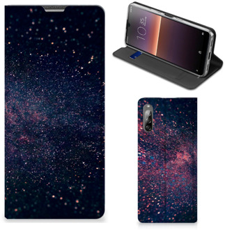 B2Ctelecom Flip Cover Sony Xperia L4 Smart Cover Hoesje Stars