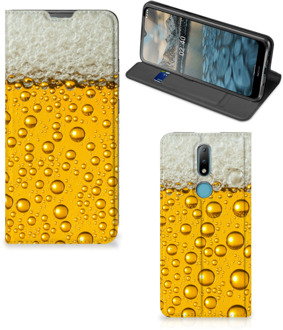 B2Ctelecom Flip Cover Valentijn Cadeautje hem Nokia 2.4 Telefoonhoesje Bier