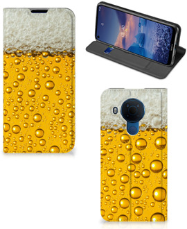 B2Ctelecom Flip Cover Valentijn Cadeautje hem Nokia 5.4 Telefoonhoesje Bier