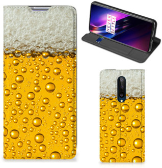 B2Ctelecom Flip Cover Valentijn Cadeautje hem OnePlus 8 Telefoonhoesje Bier