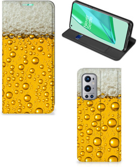 B2Ctelecom Flip Cover Valentijn Cadeautje hem OnePlus 9 Pro Telefoonhoesje Bier