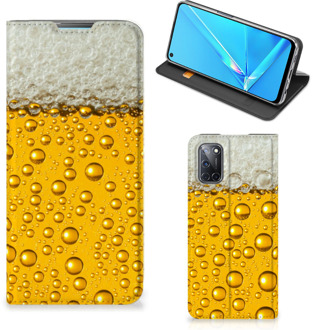 B2Ctelecom Flip Cover Valentijn Cadeautje hem OPPO A52 | A72 Telefoonhoesje Bier