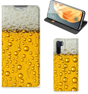 B2Ctelecom Flip Cover Valentijn Cadeautje hem OPPO Reno3 | A91 Telefoonhoesje Bier