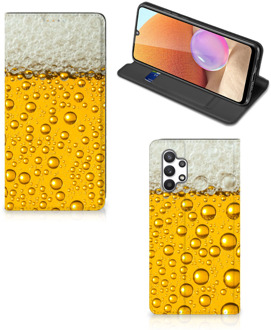 B2Ctelecom Flip Cover Valentijn Cadeautje hem Samsung Galaxy A32 4G Telefoonhoesje Bier