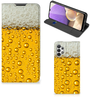 B2Ctelecom Flip Cover Valentijn Cadeautje hem Samsung Galaxy A32 5G Telefoonhoesje Bier