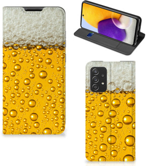 B2Ctelecom Flip Cover Valentijn Cadeautje hem Samsung Galaxy A72 (5G/4G) Telefoonhoesje Bier