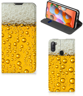 B2Ctelecom Flip Cover Valentijn Cadeautje hem Samsung Galaxy M11 | A11 Telefoonhoesje Bier