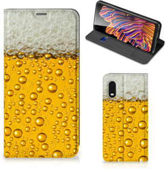 B2Ctelecom Flip Cover Valentijn Cadeautje hem Samsung Xcover Pro Telefoonhoesje Bier