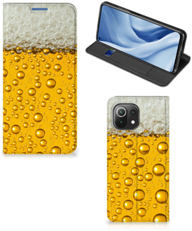 B2Ctelecom Flip Cover Valentijn Cadeautje hem Xiaomi Mi 11 Lite Telefoonhoesje Bier