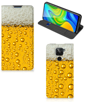 B2Ctelecom Flip Cover Valentijn Cadeautje hem Xiaomi Redmi Note 9 Telefoonhoesje Bier