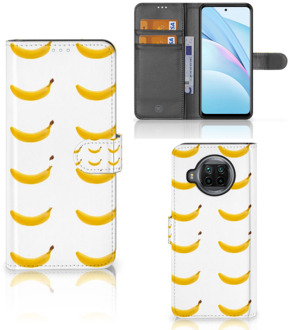 B2Ctelecom Flip Cover Xiaomi Mi 10T Lite Telefoon Hoesje Banana