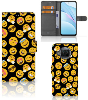 B2Ctelecom Flip Cover Xiaomi Mi 10T Lite Telefoon Hoesje Emoji