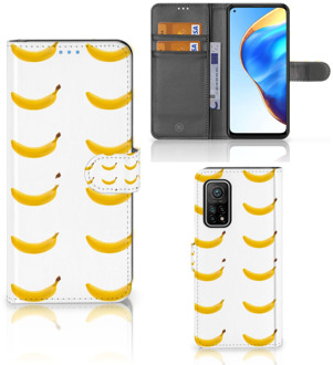 B2Ctelecom Flip Cover Xiaomi Mi 10T Pro | Mi 10T Telefoon Hoesje Banana