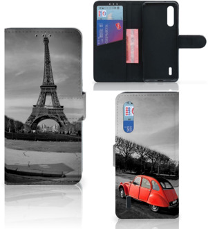 B2Ctelecom Flip Cover Xiaomi Mi 9 Lite  Eiffeltoren Parijs