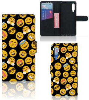 B2Ctelecom Flip Cover Xiaomi Mi 9 Telefoon Hoesje Emoji