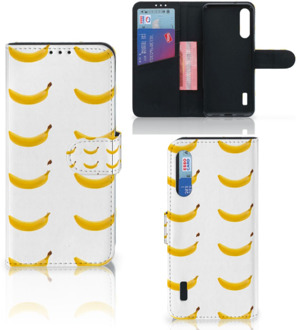 B2Ctelecom Flip Cover Xiaomi Mi A3 Telefoon Hoesje Banana